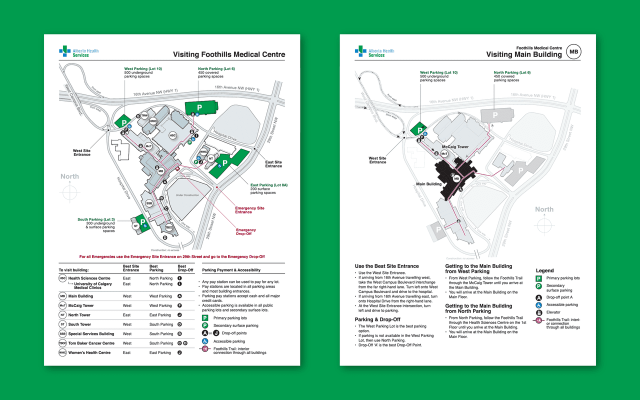 Foothill High School Campus Map